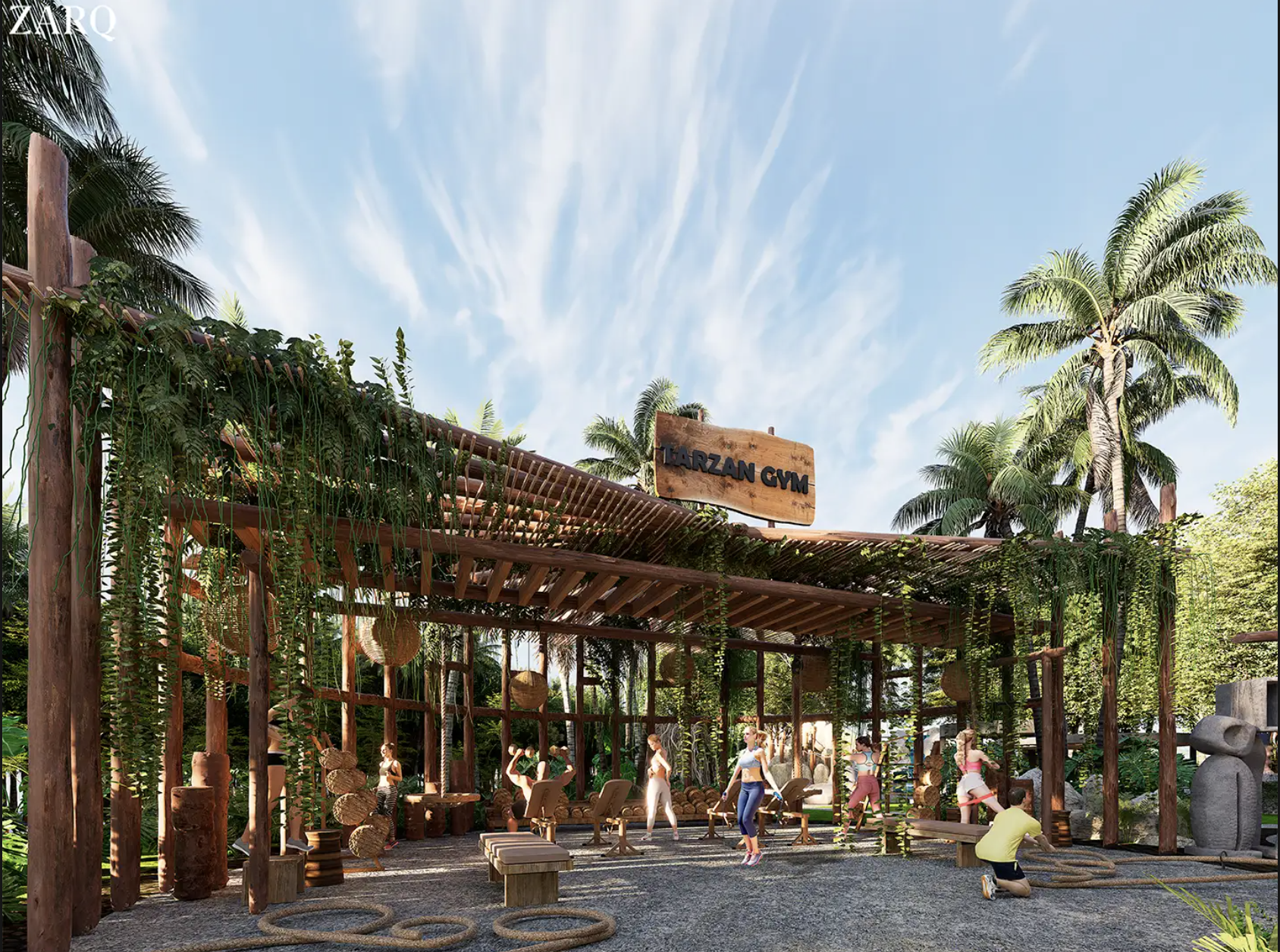 Social Center - Tarzan Gym